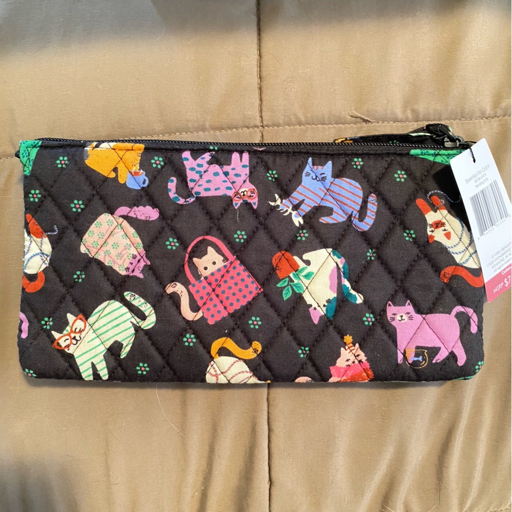 Vera Bradley Essential Trio Clutch Wallet. NWT Herding Cats